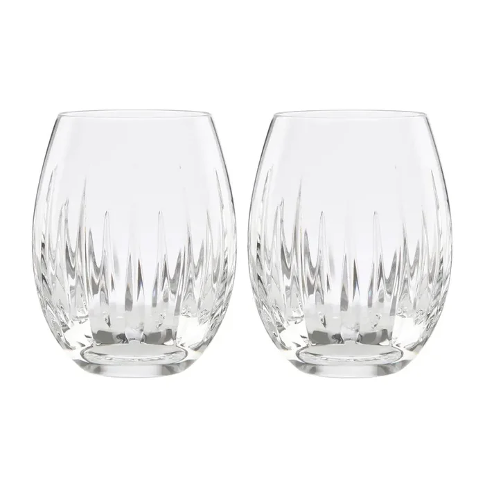 Soho 2pc Stemless Wine Glass Set *Disco