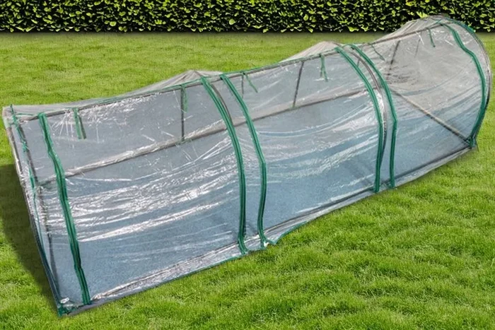 Spacious 3m Tunnel Garden Greenhouse with Durable PVC Cover