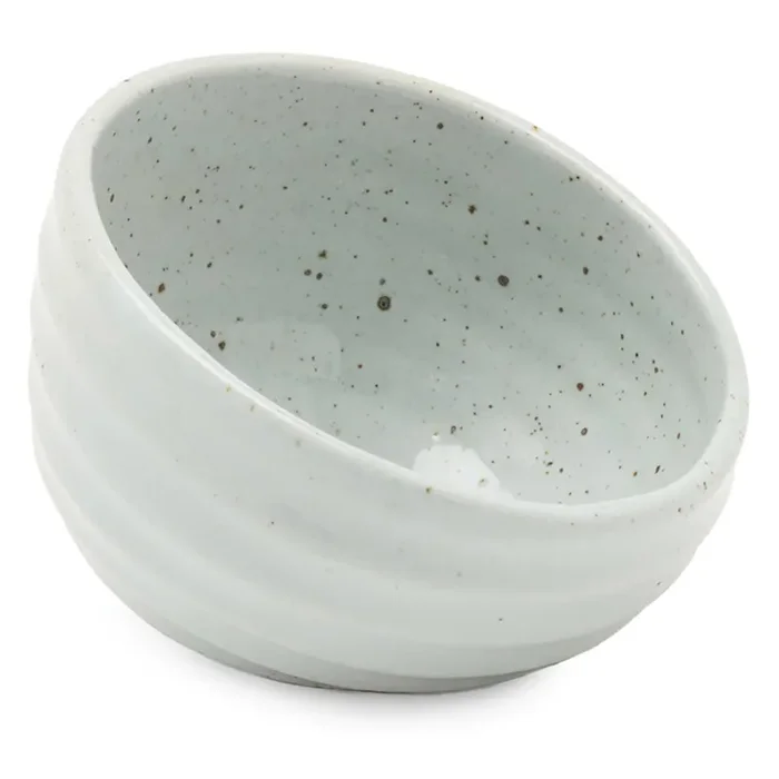Starla White Salt Glaze Small Serving Bowls Set Of 3