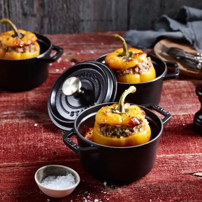 Staub Cast Iron 0.75-Quart Round Cocotte