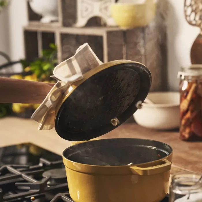 Staub Cast Iron 7-qt Round Cocotte