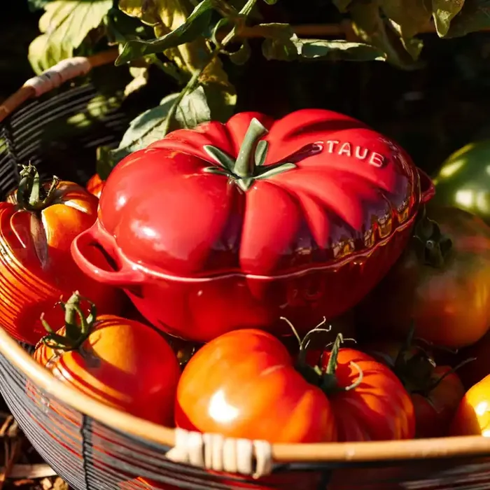 Staub Ceramic 16-oz. Petite Tomato Cocotte – Cherry