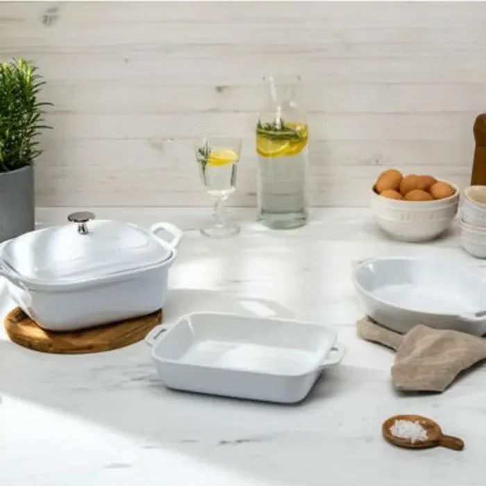 Staub Ceramic 4-Piece Mixed Baking Dish Set