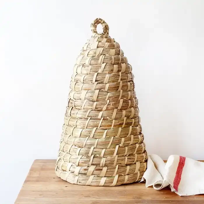 Tall Bee Skep Cloche 19″ (Set of 2)