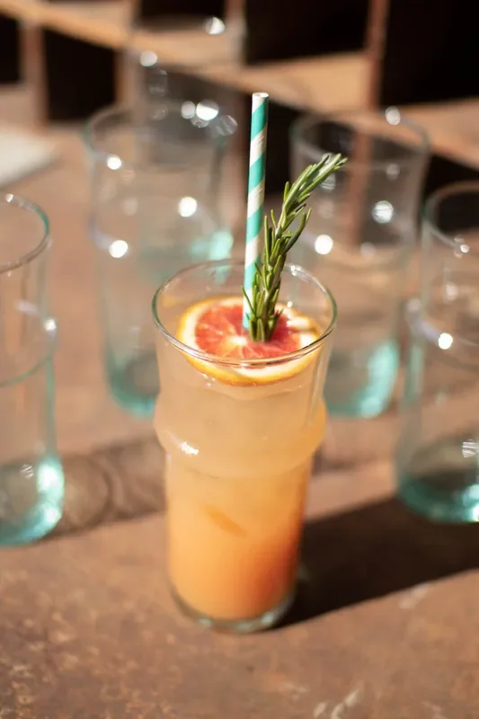 Tall Recycled Moroccan Style Tea Glass (Set of Six)