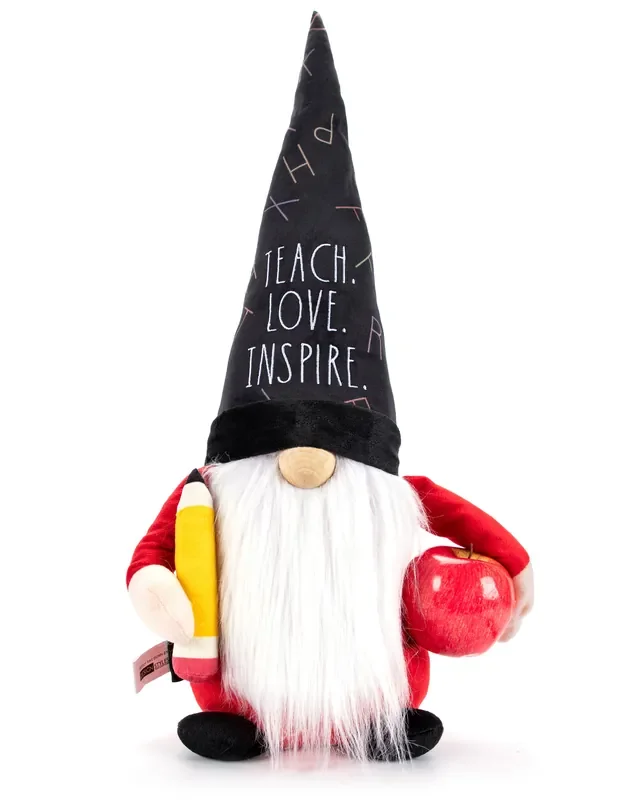 Teacher Gift “Teach, Love, Inspire” Rae Dunn Teacher Gnome