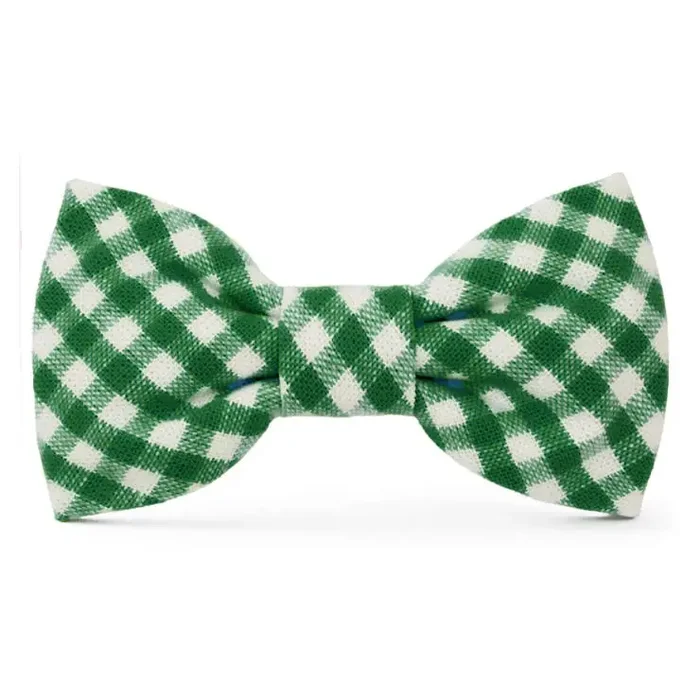 The Foggy Dog Bow Tie – Evergreen Gingham