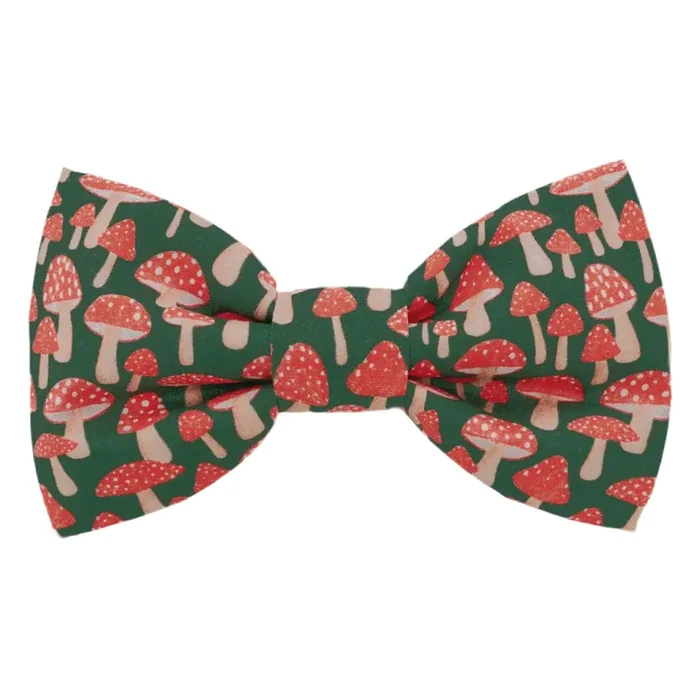 The Foggy Dog Bow Tie – Mushroom Meadow