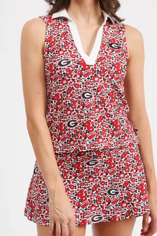 The Reese Skort – Georgia Poppies