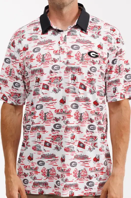 The Teddy Polo – Georgia Toile