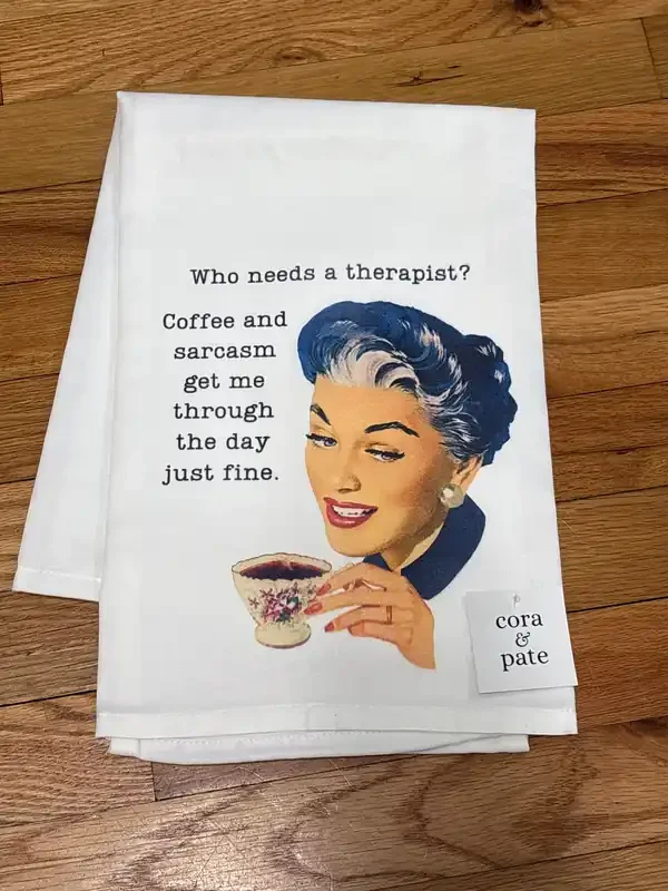 Therapist Flour Sack Towel