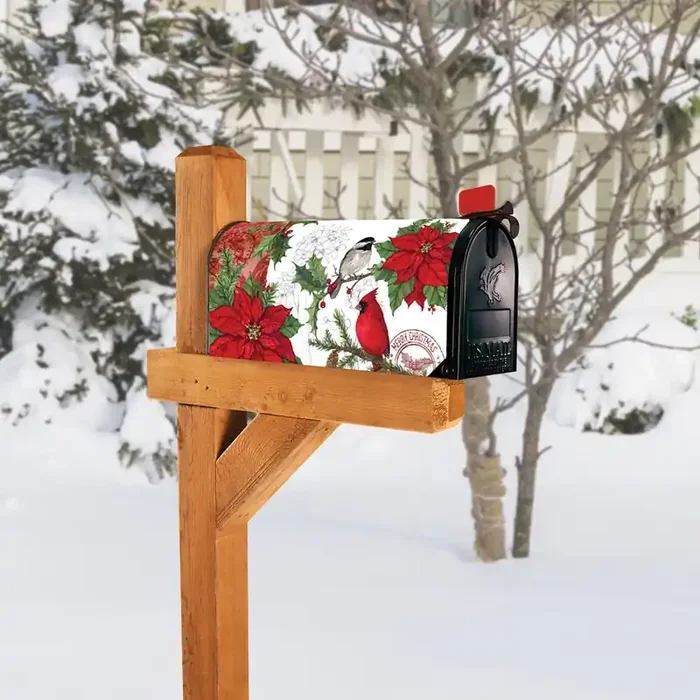 Tis‘ the Season Mailbox Wrap