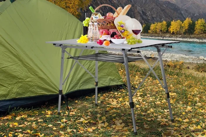 Ultimate Aluminium Portable Folding Picnic Table