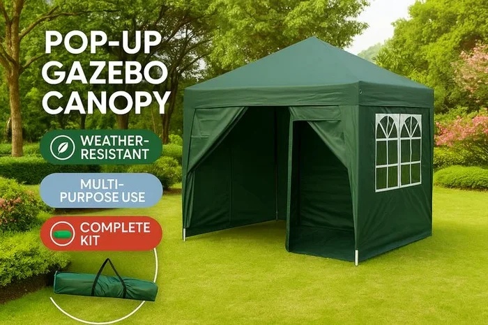 Ultimate Pop-Up 2x2M Gazebo Canopy