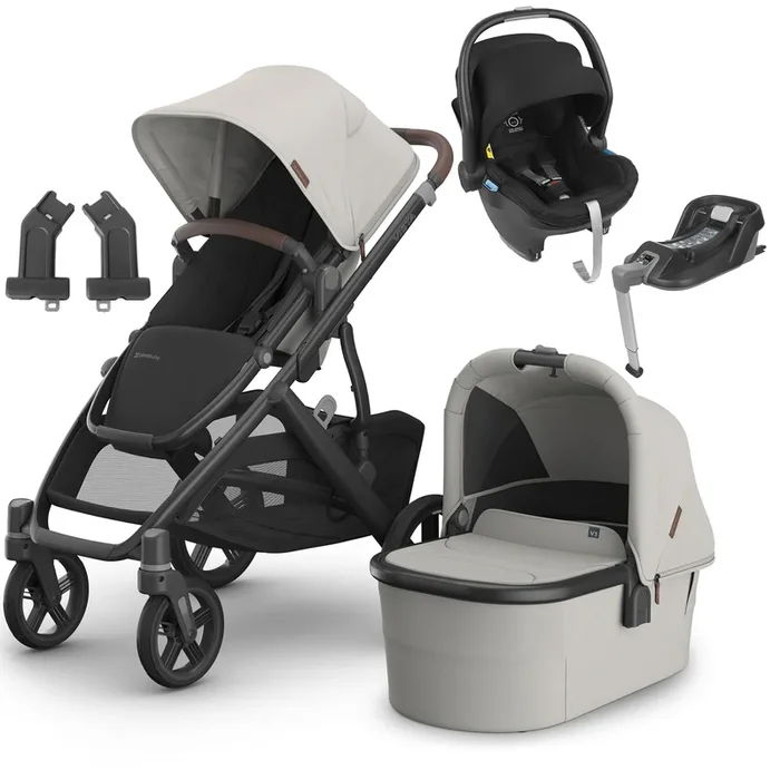 Uppababy Vista V3 Mesa & Base Travel System in Savannah