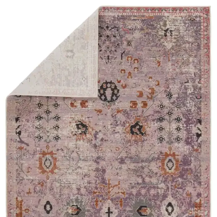 Vibe by Jaipur Living Elva Indoor/ Outdoor Oriental Purple/ Gold Area Rug (SWOON – SWO07)