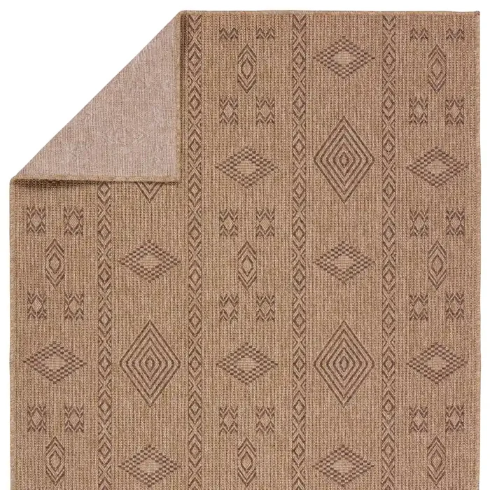 Vibe by Jaipur Living Sahel Indoor/Outdoor Tribal Brown Area Rug (NAMBE – NMB03)
