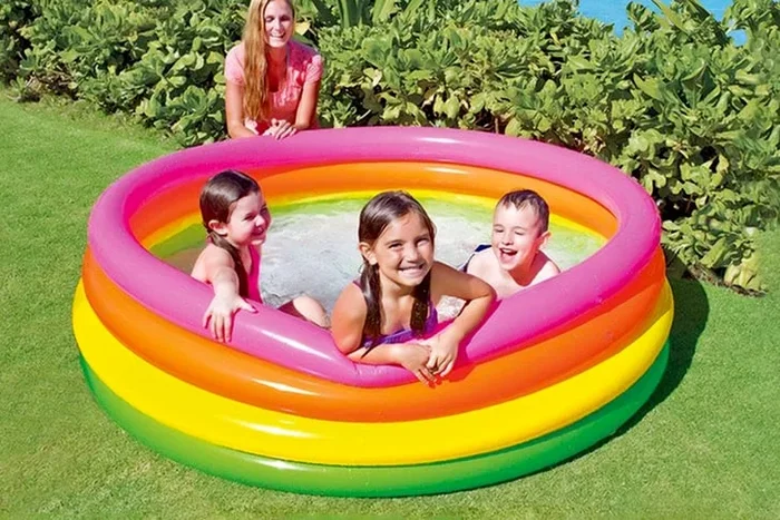 Vibrant & Durable Inflatable Swimming Pool – 5 Sizes