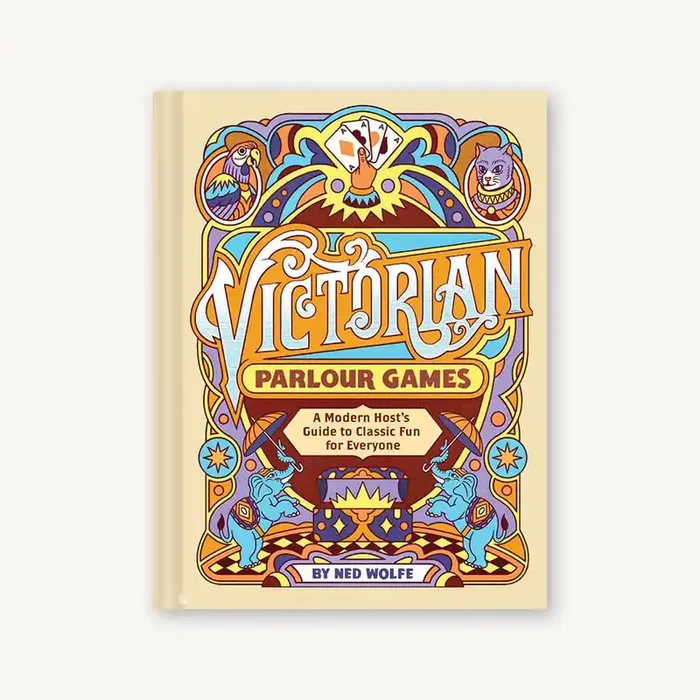 Victorian Parlour Games Book 19th Century Victorian-era Party Games