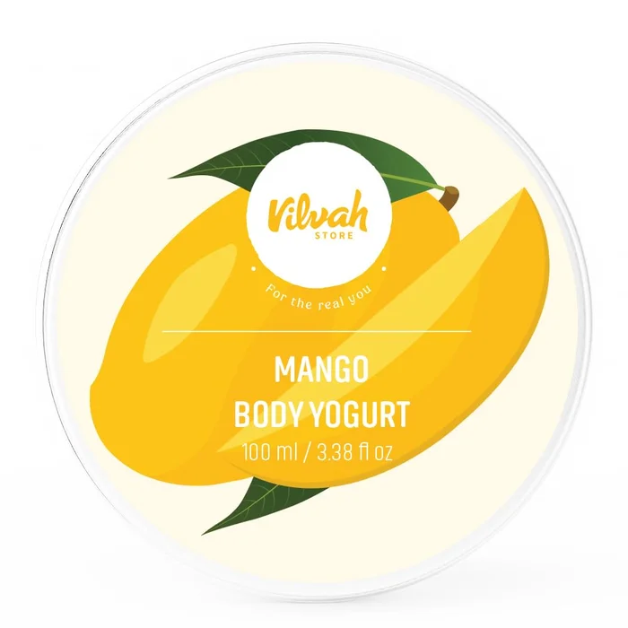 Vilvah Store Body Yogurt Mango and Hemp Lotion – 100 ml
