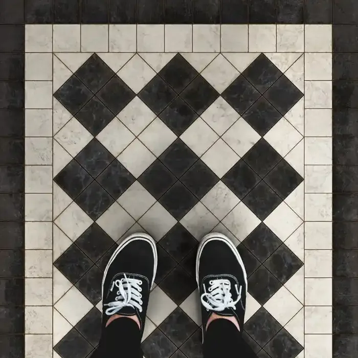 Vintage Vinyl Floorcloths (Pattern 65 Palatial)