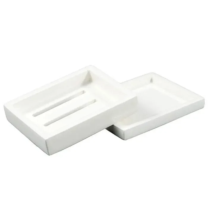 White Lacquer Soap Dish