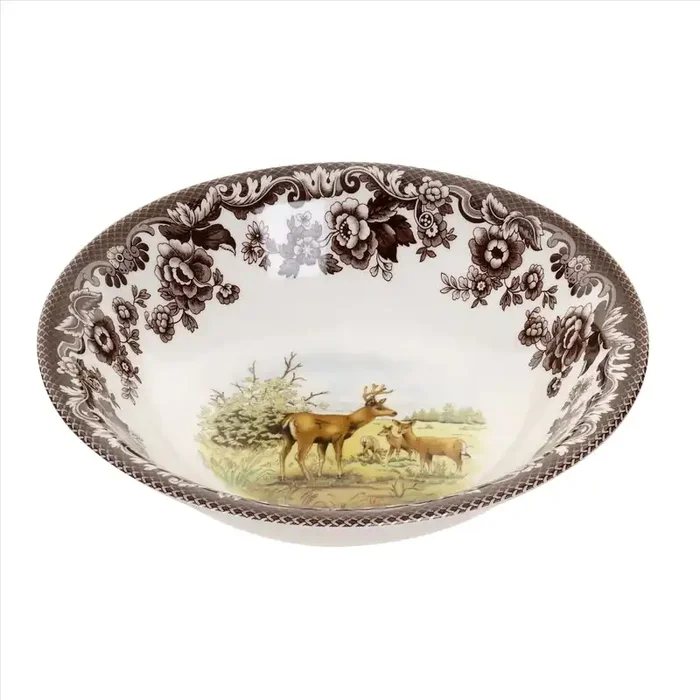 Woodland Mule Deer Cereal Bowl