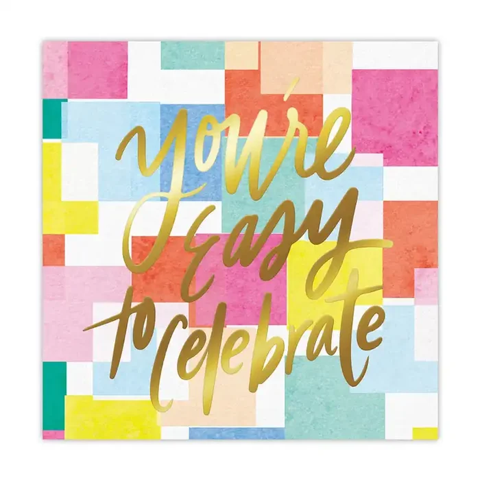 You‘re Easy to Celebrate Beverage Napkins Party Cocktail Paper Napkin 5″