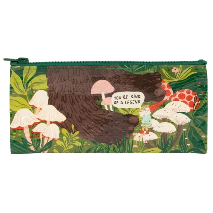 You‘re Kind Of A Legend Pencil Case 4.25″ x 8.5″ BlueQ at GetBullish