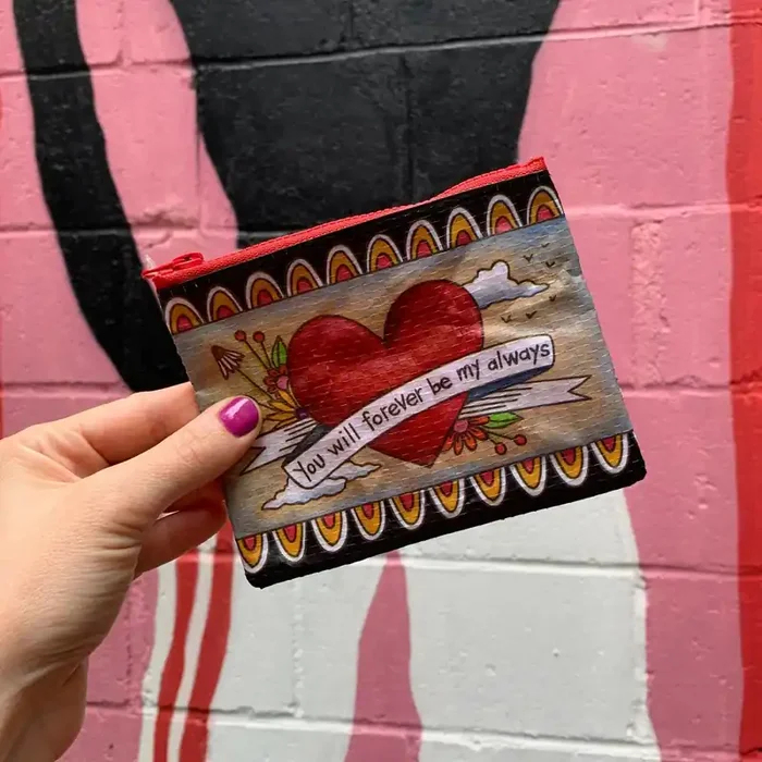 You Will Forever Be My Always Zipper Wallet 5.25″ x 4.25″