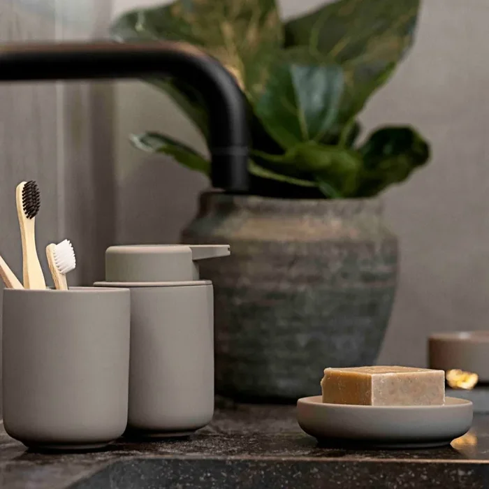 Zone Denmark Ume Soap Dish & Toothbrush Mug Set