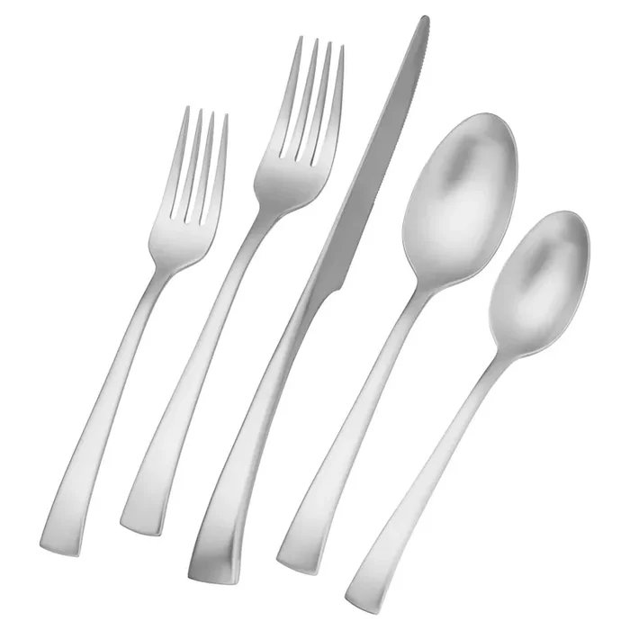 Zwilling Bellasera Satin 45-Piece 18/10 Stainless Steel Flatware Set