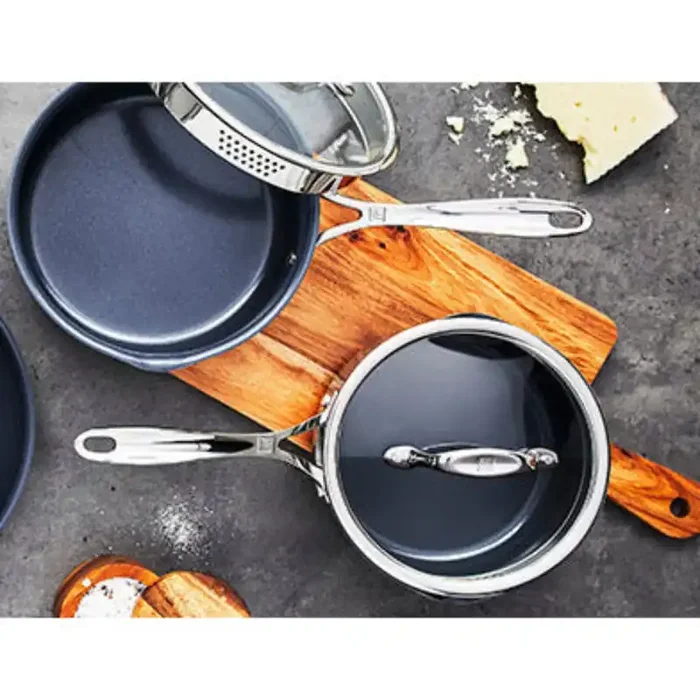 Zwilling Clad CFX 6-qt Stainless Steel Ceramic Nonstick Dutch Oven