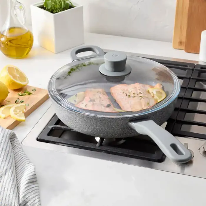 Zwilling Parma Plus 3.9-qt Aluminum Nonstick Sauté Pan with Helper Handle and Lid